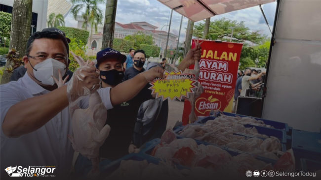 66 080222 KERAJAAN PH SELANGOR TURUNKAN HARGA AYAM SEBANYAK RM1.10-02